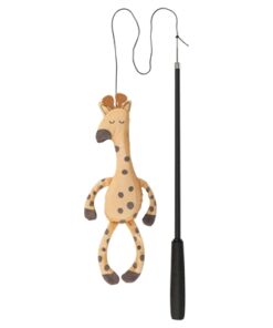 Kattenhengel Telescopisch Grote Katten Met Giraffe Bruin 106 Cm