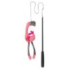 Kattenhengel Telescopisch Grote Katten Met Flamingo Roze 106 Cm