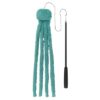 Kattenhengel Telescopisch Grote Katten Met Pluche Octopus Groen 106 Cm