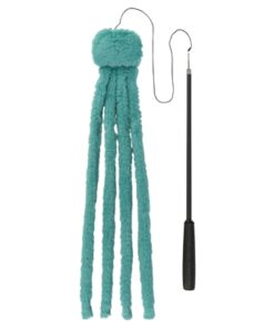 Kattenhengel Telescopisch Grote Katten Met Pluche Octopus Groen 106 Cm