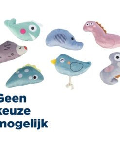 Dinos En Dieren Pluche Met Catnip Assorti 9 Cm 70 St