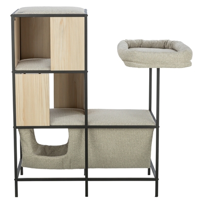 Krabpaal Citystyle Met Metalen Frame Creme 95X62X100 Cm