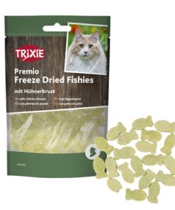 Freeze Dried Fishies Met Kippenborst 20 Gr