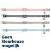 Kattenhalsband Hanenpoot Motief Assorti 20-30X1 Cm