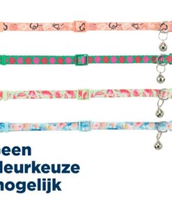 Kattenhalsband Flower Power Assorti 19-31X1 Cm