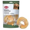 Denta Fun Rabbit Rings Met Kippenborst 9,5 Cm 100 Gr