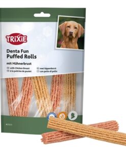 Denta Fun Puffed Rolls Met Kippenborst 100 Gr