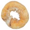 Denta Fun Rabbit Ring Met Kippenborst 9 Cm 50X50 Gr