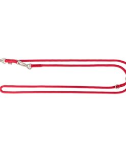 Hondenriem Summit Verstelbaar Rond Touw Rood 200X1,3 Cm