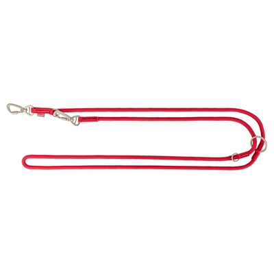 Hondenriem Summit Verstelbaar Rond Touw Rood 200X1,3 Cm