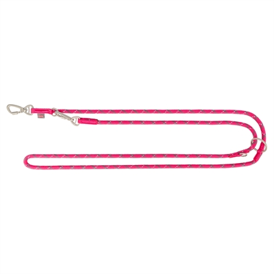 Hondenriem Summit Verstelbaar Rond Touw Reflect Fuchsia 200X1,3 Cm