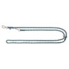 Hondenriem Summit Verstelbaar Rond Touw Reflect Petrol / Aqua 200X1,3 Cm