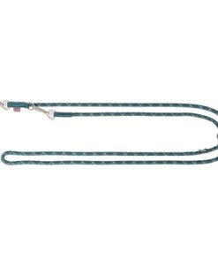 Hondenriem Summit Verstelbaar Rond Touw Reflect Petrol / Aqua 200X1,3 Cm