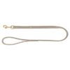 Hondenriem Pure Leer Lichtgrijs 100X2,5 Cm