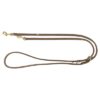 Hondenriem Pure Verstelbaar Leer Bruin 200X1 Cm