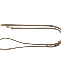 Hondenriem Pure Verstelbaar Leer Bruin 200X1 Cm