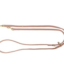 Hondenriem Pure Verstelbaar Leer Roze 200X1 Cm