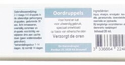 Oordruppels Hond / Kat 20 Ml
