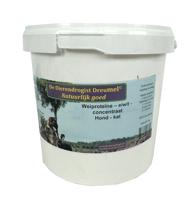 Wei Proteine Eiwit Concentraat Hond / Kat 1 Kg