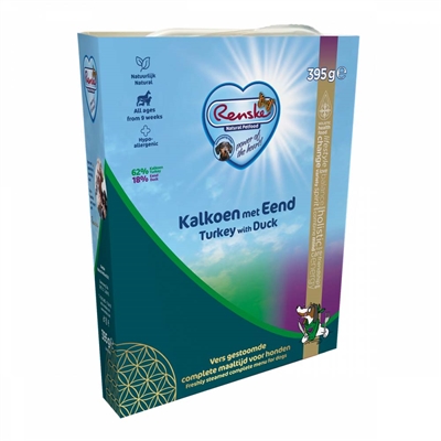 Vers Vlees Kalkoen/Eend 10X395 Gr