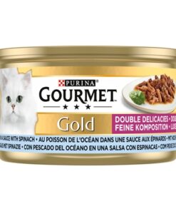 Gold Luxe Mix Zeevis In Saus Met Spinazie 24X85 Gr
