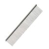 Metalen Kam Fijn/Grof Met Ronde Greep Klein 15,5 Cm