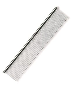 Metalen Kam Fijn/Grof Met Ronde Greep Groot 19 Cm