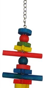 Pet Vogelspeeltje Shootingstar Hout 31X8X3 Cm
