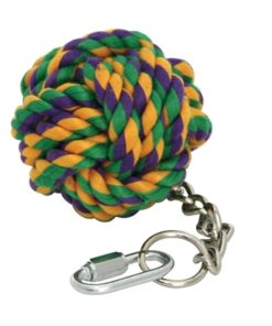 Pet Touwbal Aan Ketting Vogel 23X6,5X6,5 Cm