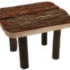 Pet Raw Wooden Platform 25X30X18 Cm