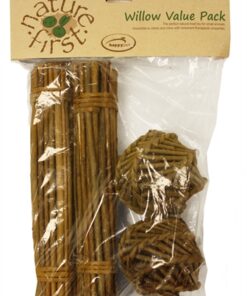 Pet Wilgen Value Pack 2 Sticks / 2 Ballen 26X9X9 Cm