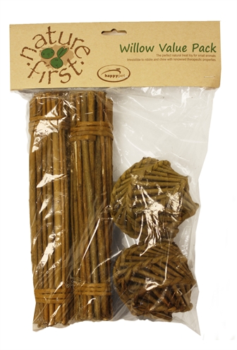 Pet Wilgen Value Pack 2 Sticks / 2 Ballen 26X9X9 Cm