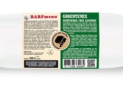 Groentemix Hondenvoer 500 Gr