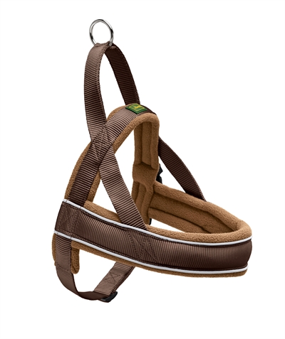 Harnas Norweger Racing Nylon Bruin / Cognac Xl 72-90X3,8 Cm