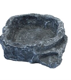 Voerbak Terraced Grijs 19X18X6 Cm