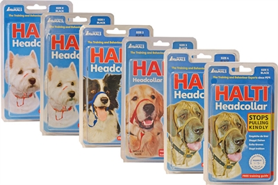 Of Animals Halti Headcollar Zwart Nr 2