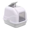 Kattenbak Easy Cat Wit / Lichtgrijs 50X40X40 Cm