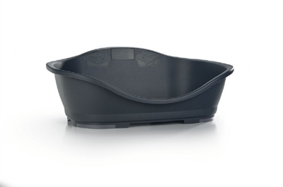 Hondenmand Sleeper Kunststof Donkergrijs 88X62 Cm