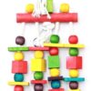 Pet Speelgoed Block N Beads Papegaai 45X16 Cm