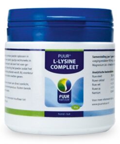Natuur L-Lysine Hond En Kat 50 Gr
