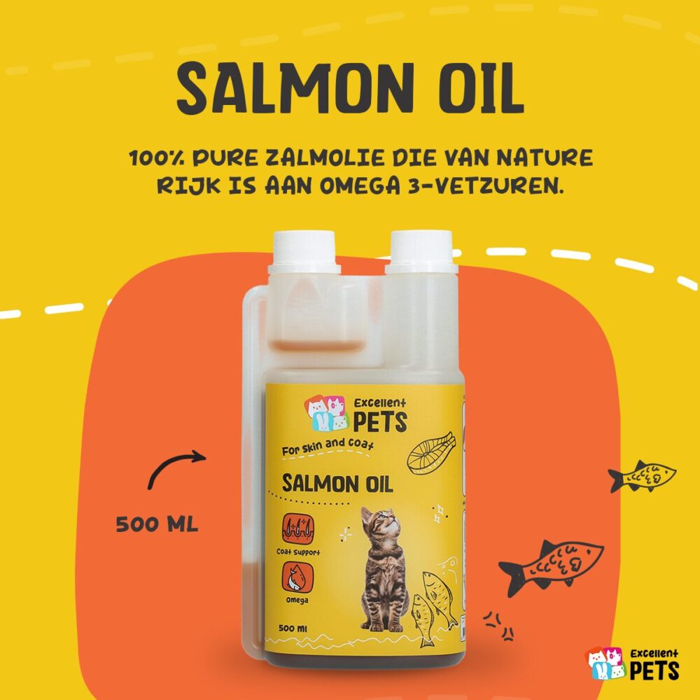 Excellent Pets Cat Salmon Oil 500 ml