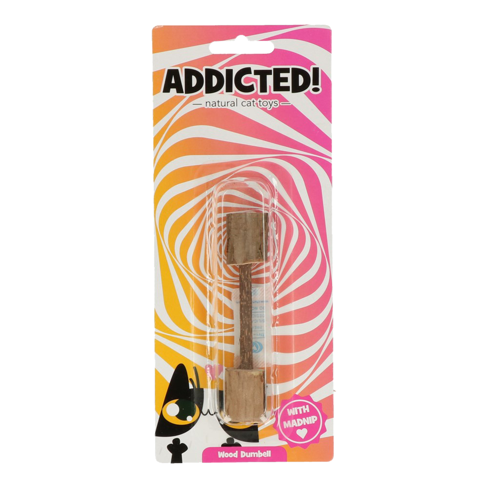 Addicted! Wood Dumbell - Afbeelding 5