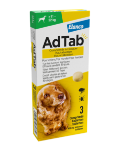 Elanco AdTab kauwtabletten Hond (>11 - 22 kg)