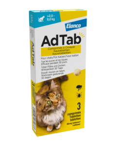 Elanco AdTab kauwtabletten kat (>2,0 - 8,0 kg)