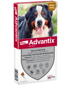 Advantix vlooien- en tekenpipet voor honden 600/3000 (40 tot 60 kg) 4 pipetten
