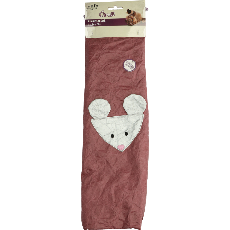 AFP Crumples - Crinkle Cat Sack Paars