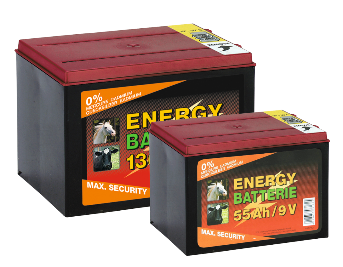 Batterij EG super 9V / 55Ah (H11,5 x L16,5 x B11,2 cm) 130 Ah - Afbeelding 3